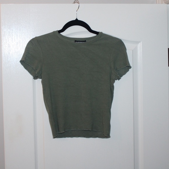 Essentials Olive Top - Picture 1 of 4